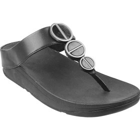 Fitflop Fitflop Women's Halo Met Trim Black