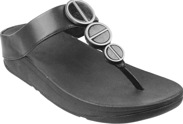 Fitflop Fitflop Women's Halo Met Trim Black