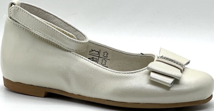 La Nuova California La Nuova California CN501 Girl’s Beige Dress Shoe