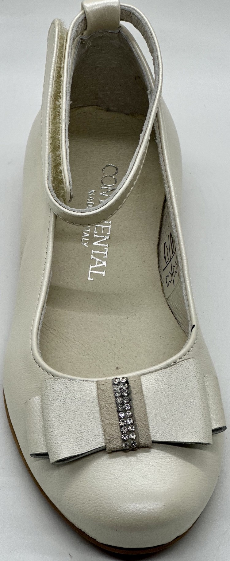 La Nuova California La Nuova California CN501 Girl’s Beige Dress Shoe