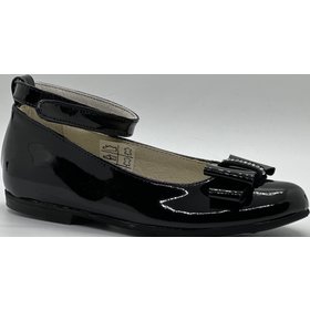 La Nuova California La Nuova California CN501 Girl’s Black Patent Dress Shoe