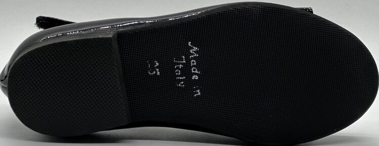 La Nuova California La Nuova California CN501 Girl’s Black Patent Dress Shoe