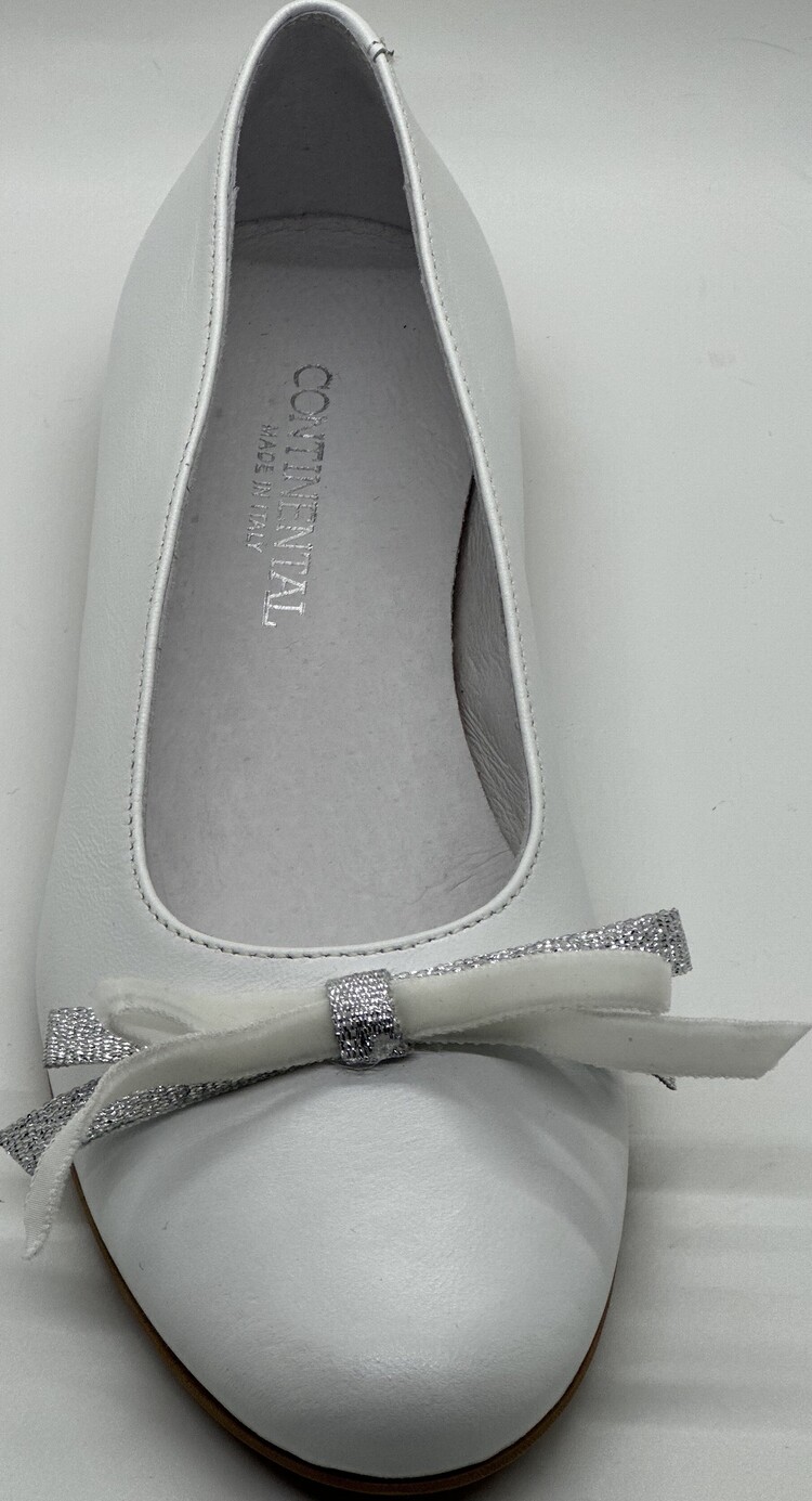 La Nuova California La Nuova California CN502 White Communion Dress Shoe