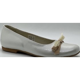 La Nuova California La Nuova California CN502 Girl’s Beige Dress Shoe