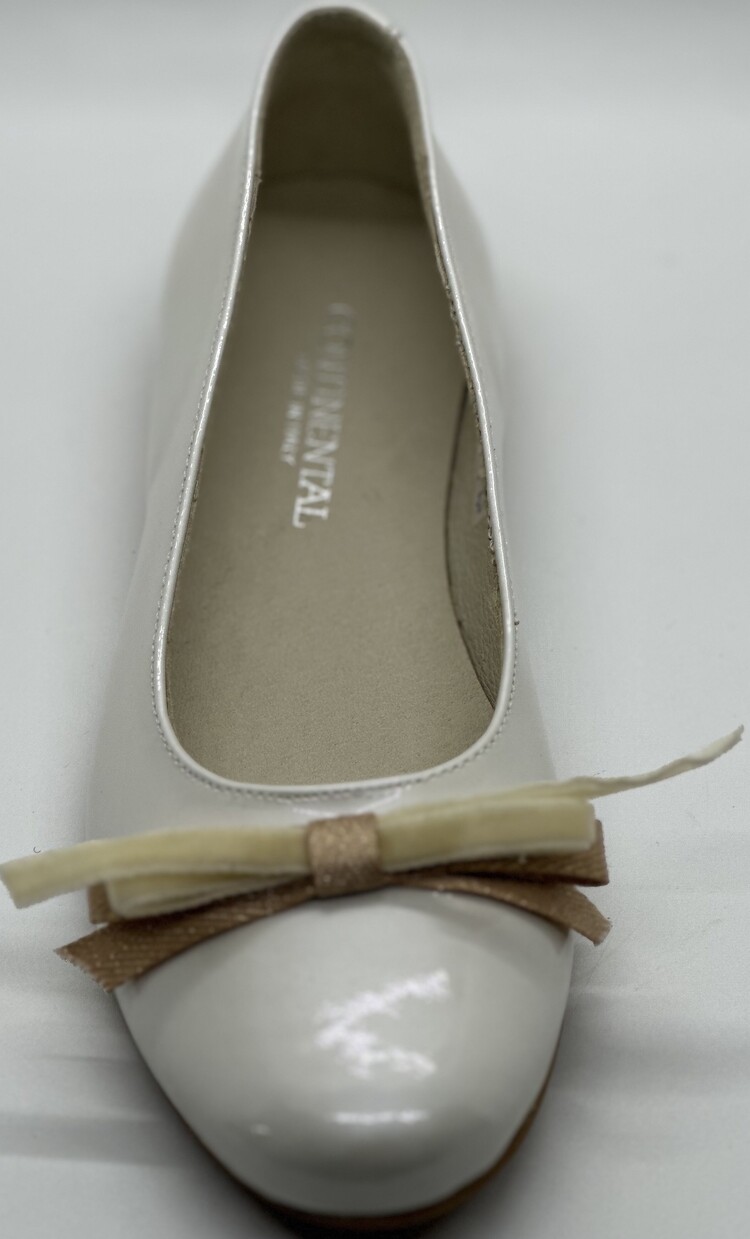 La Nuova California La Nuova California CN502 Girl’s Beige Dress Shoe