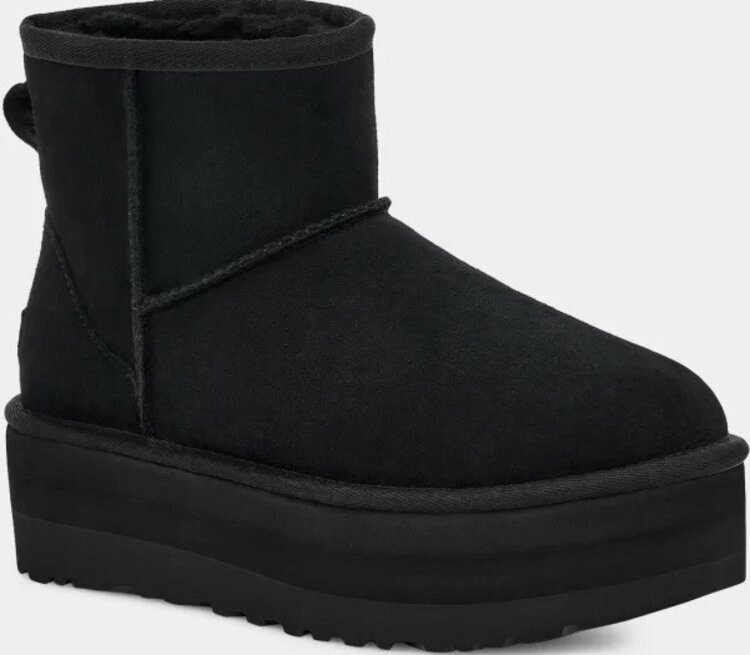 UGG UGG Women’s Classic Mini Black Platform