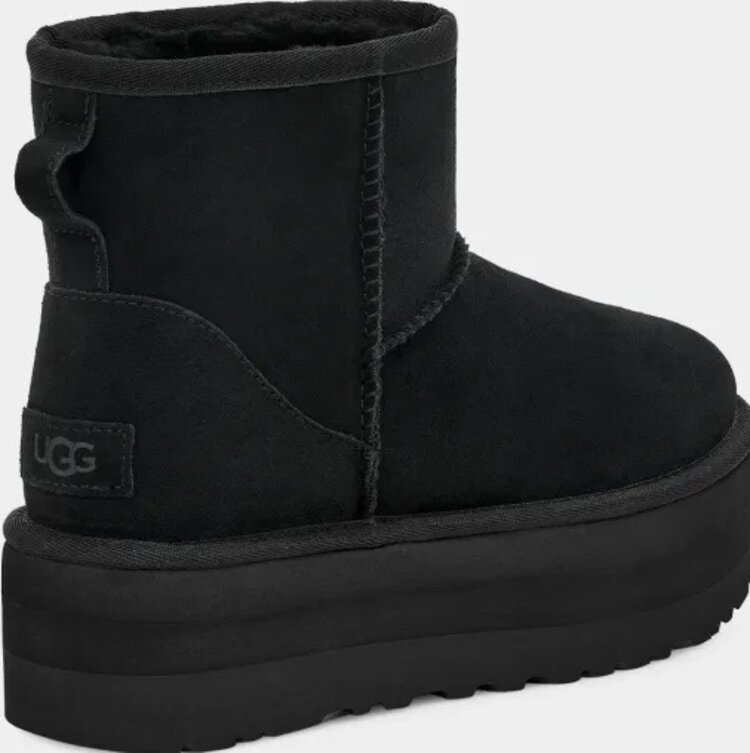 UGG UGG Women’s Classic Mini Black Platform