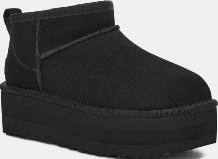 UGG UGG Women’s Black Classic Ultra Mini Platform