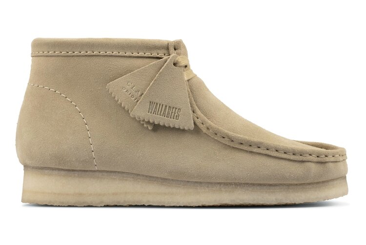 Clarks Clarks Men Wallabee Boot Maple Suede