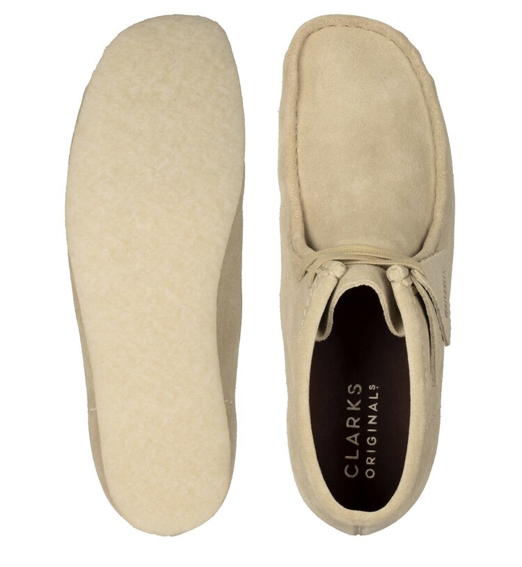 Clarks Clarks Men Wallabee Boot Maple Suede