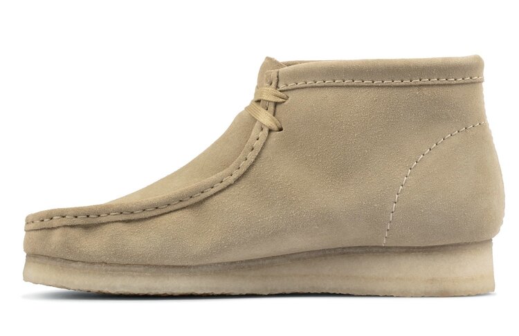 Clarks Clarks Men Wallabee Boot Maple Suede