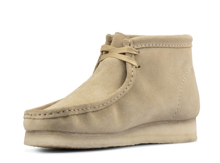 Clarks Clarks Men Wallabee Boot Maple Suede