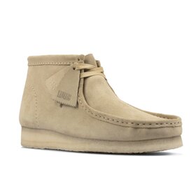 Clarks Clarks Men Wallabee Boot Maple Suede