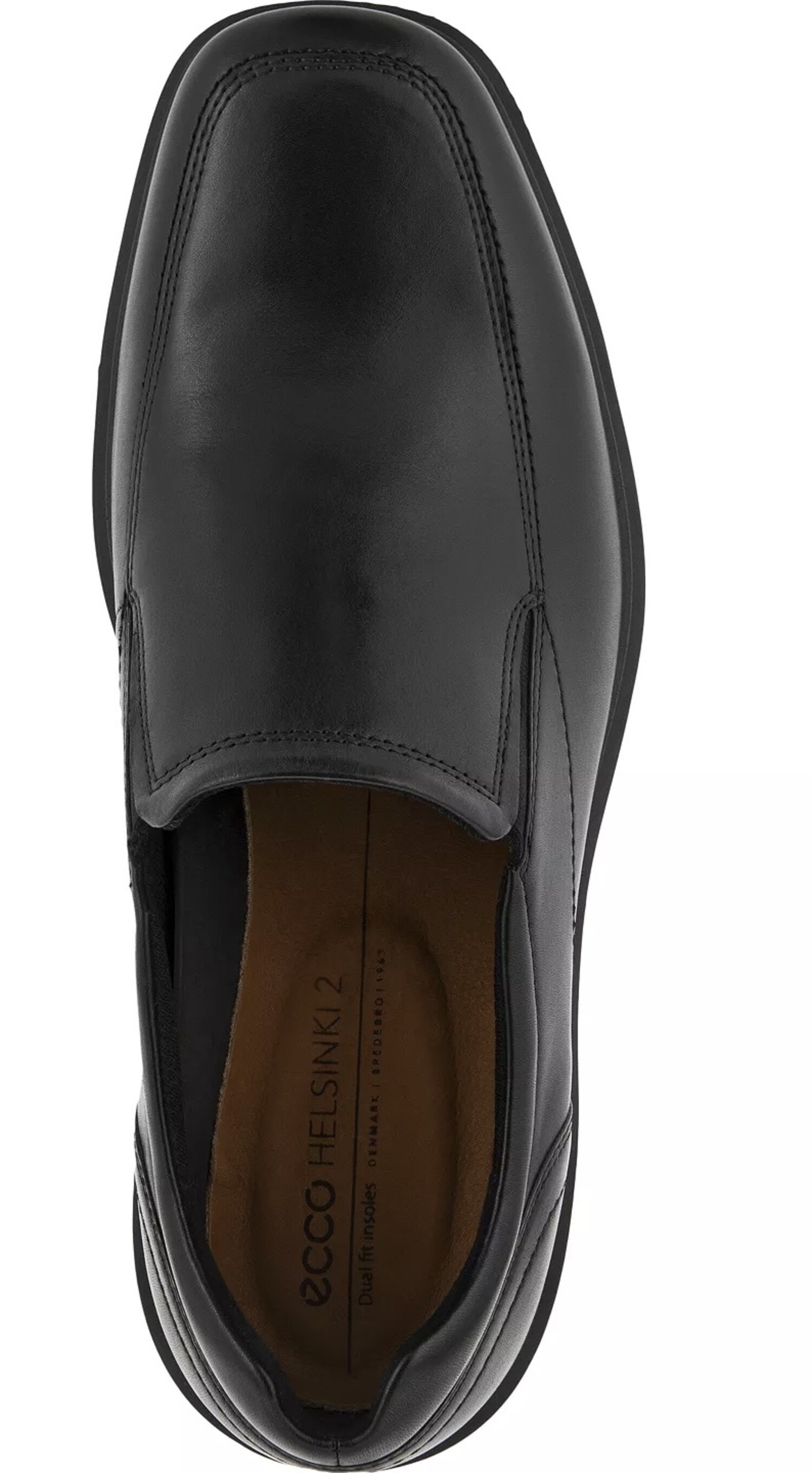 Ecco Men's Helsinki 2 Black Slip-On - Continental Shoes