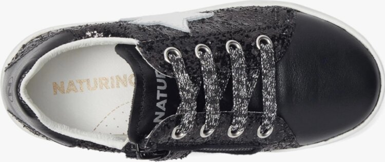 Naturino Naturino Girl's Black Annie Zip