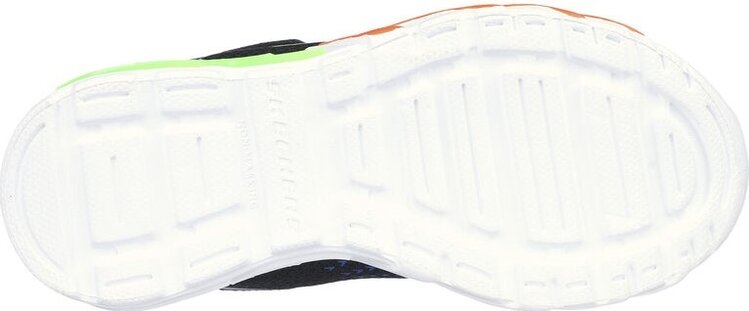 Skechers Skechers Boy's Flex Glow Bolt Black Blue