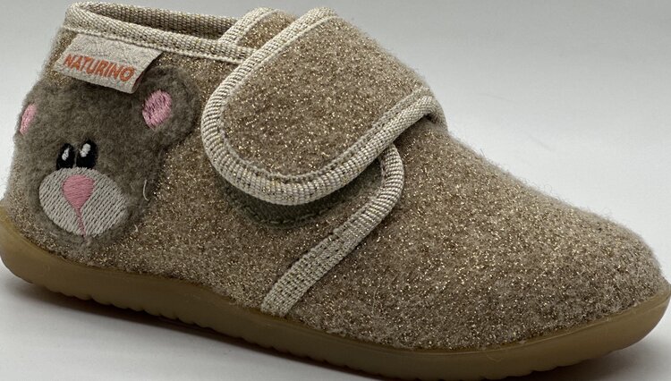 Naturino Naturino Infant Girl's Beige Carillon Slipper