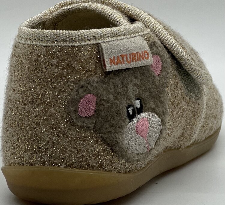 Naturino Naturino Infant Girl's Beige Carillon Slipper