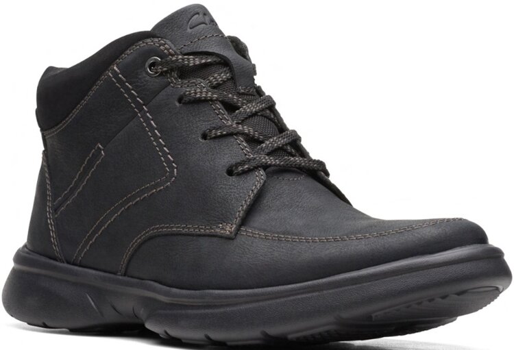 Clarks Clarks Men's Black Bradley Mid Boot