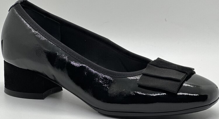 Soffice Sogno Soffice Sogno 22590 Black Patent Leather Pump