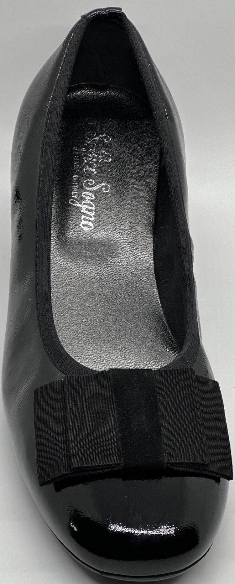 Soffice Sogno Soffice Sogno 22590 Black Patent Leather Pump