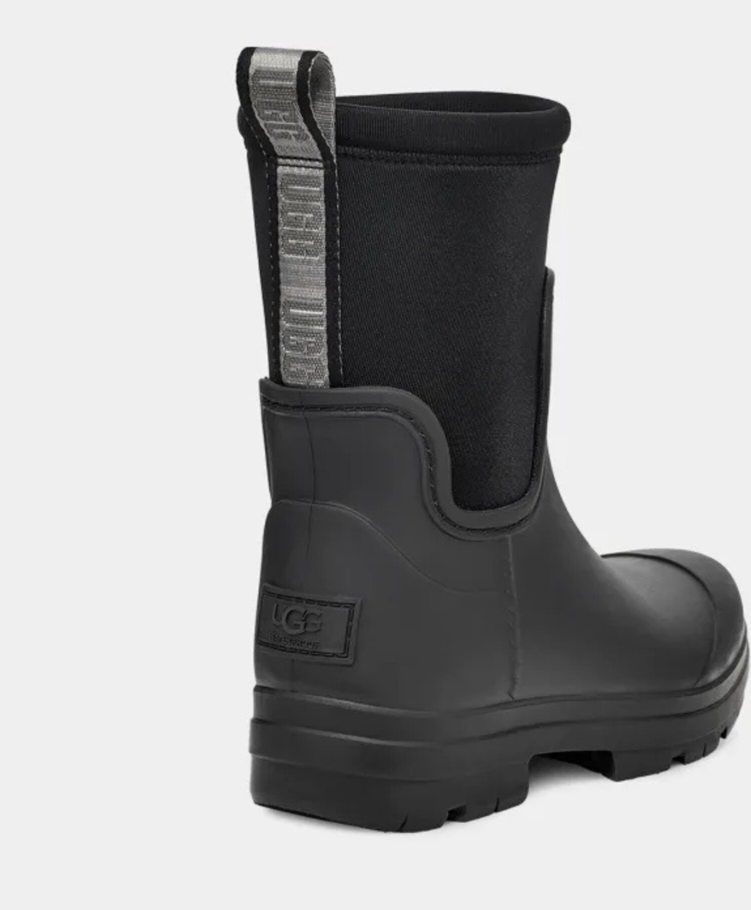 靴 UGG 24cm droplet Ugg Droplet Ankle Rain-Boots Shoes Rubber Clogs Slip-On Wow