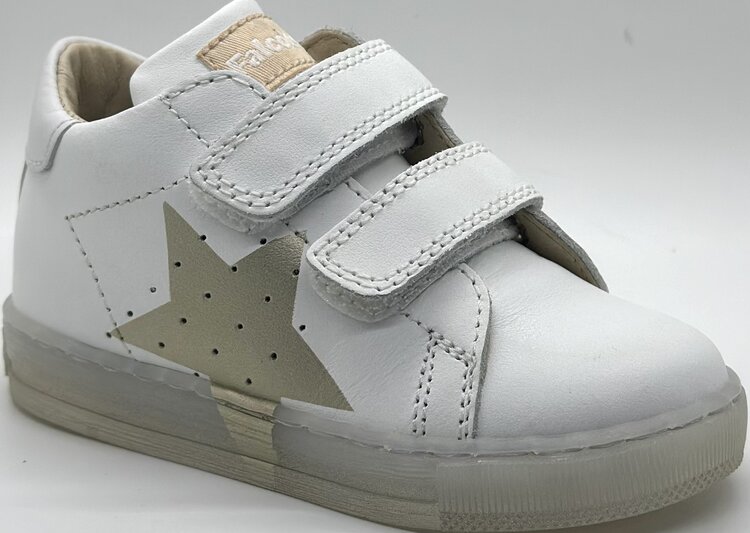 Falcotto Falcotto Toddler Salazar Platinum White Sneaker