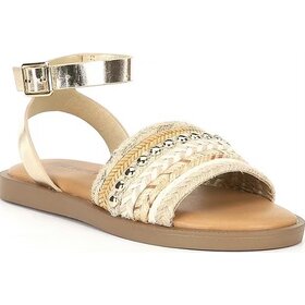 Steve Madden Steve Madden Girl’s Kassi Natural Sandal