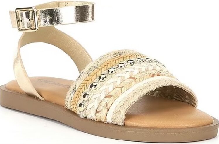 Steve Madden Steve Madden Girl’s Kassi Natural Sandal