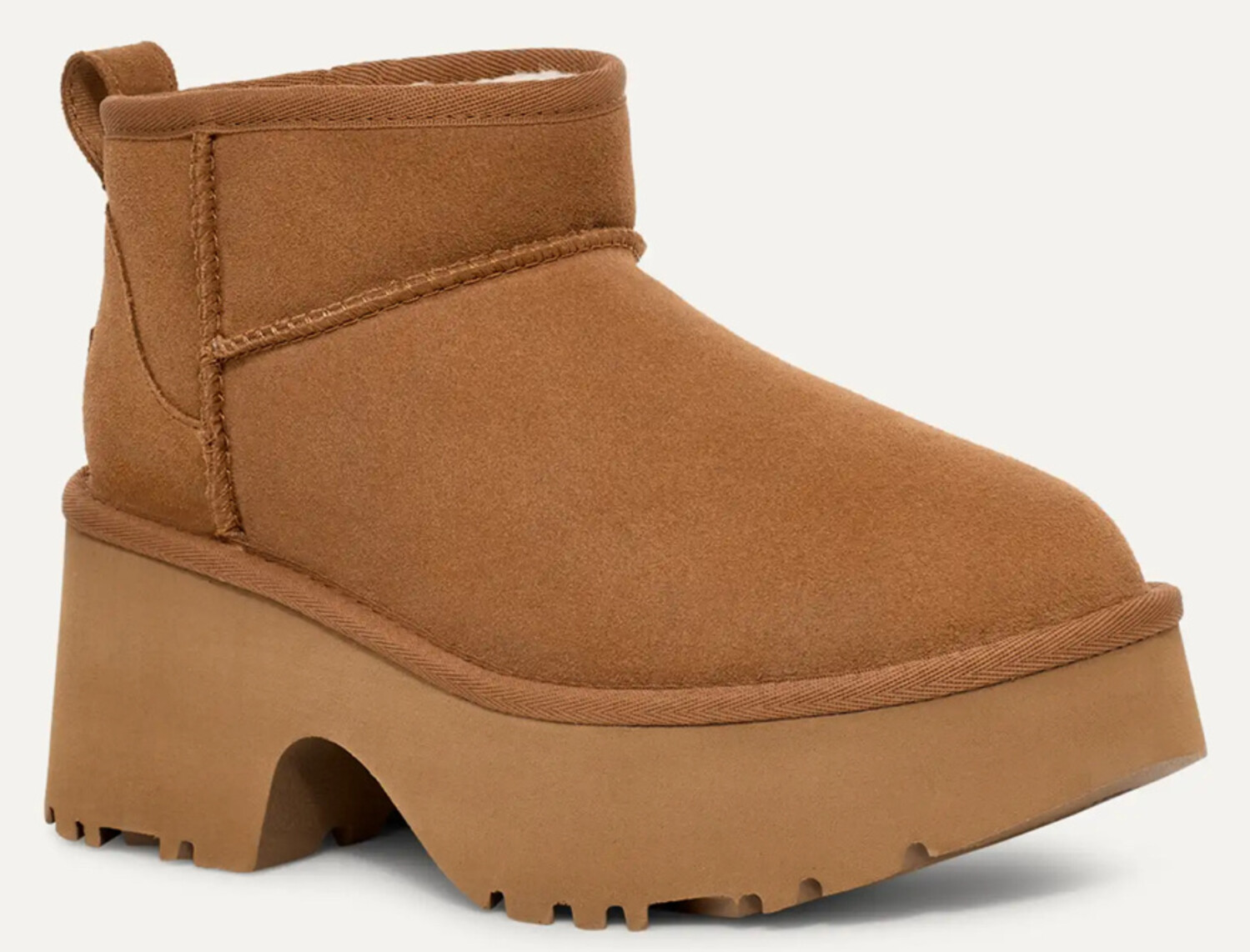 UGG Women's Classic Ultra Mini New Heights Chestnut