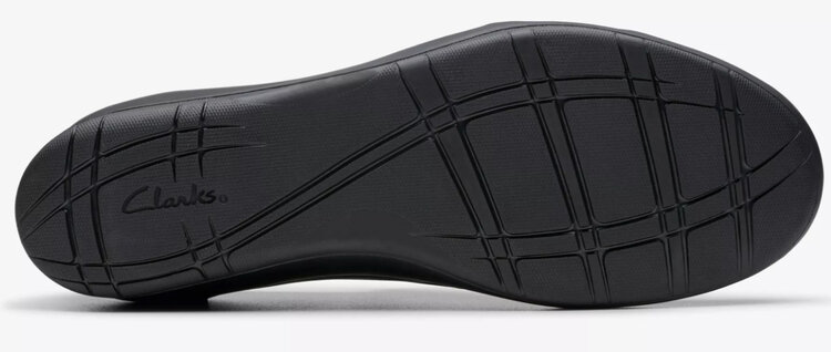 Clarks Clark's Women Suttyn Zip black leather