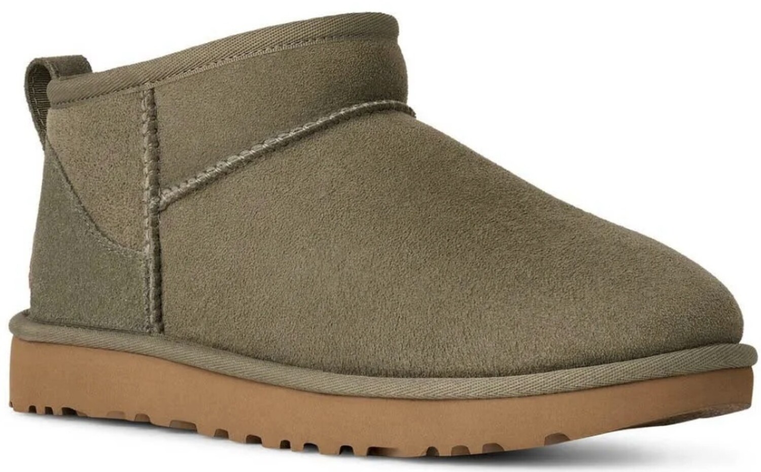 UGG Women's Moss Green Classic Ultra Mini - Continental Shoes