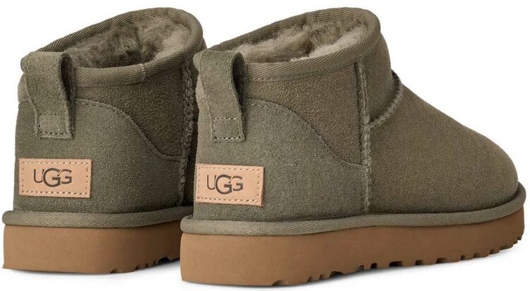 UGG UGG Women's Moss Green Classic Ultra Mini