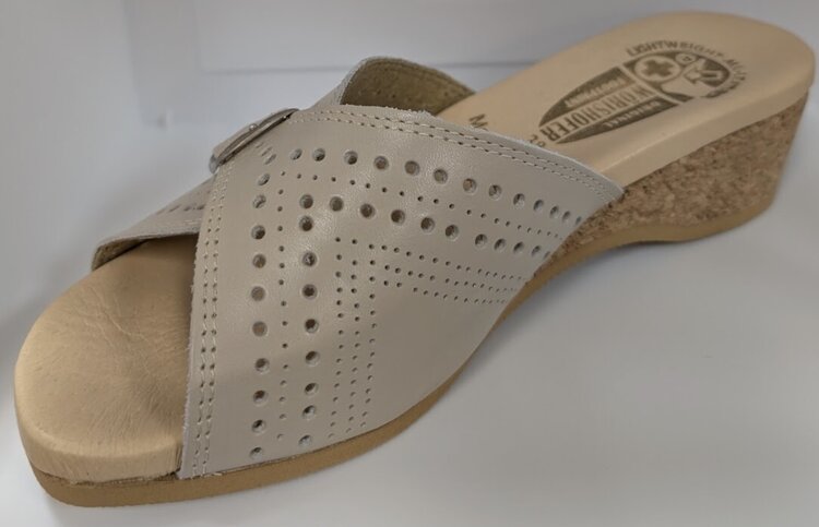 Worishofer Worishofer Women's 251 Bone Cork Slide