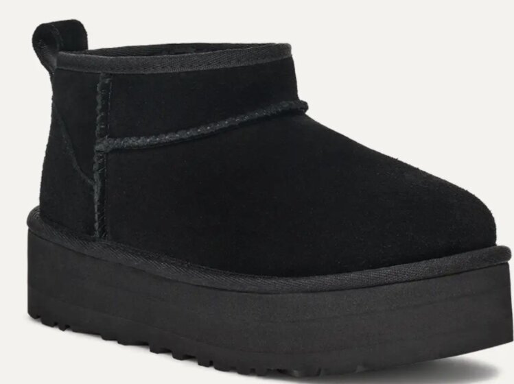 UGG UGG Kid's Black Ultra Mini Platform