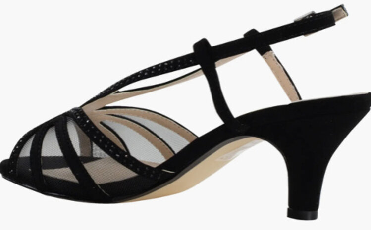 Benjamin Walk Touch Ups Women’s Clara Black Strappy Sandal