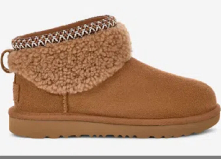 UGG UGG Toodler’s Classic Ultra Mini Maxi Curly Chestnut
