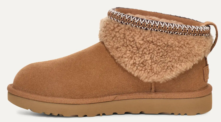 UGG UGG Women’s Classic Ultra Mini Maxi Curly Chestnut