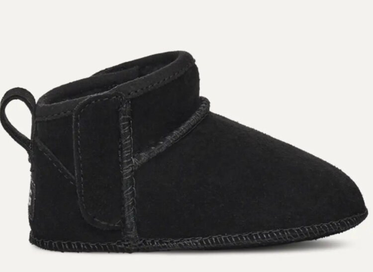 UGG Ugg Infant's Black Classic Ultra Mini