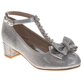 Badgley Mischka Badgley Mischka Girl’s BM96033 Sliver