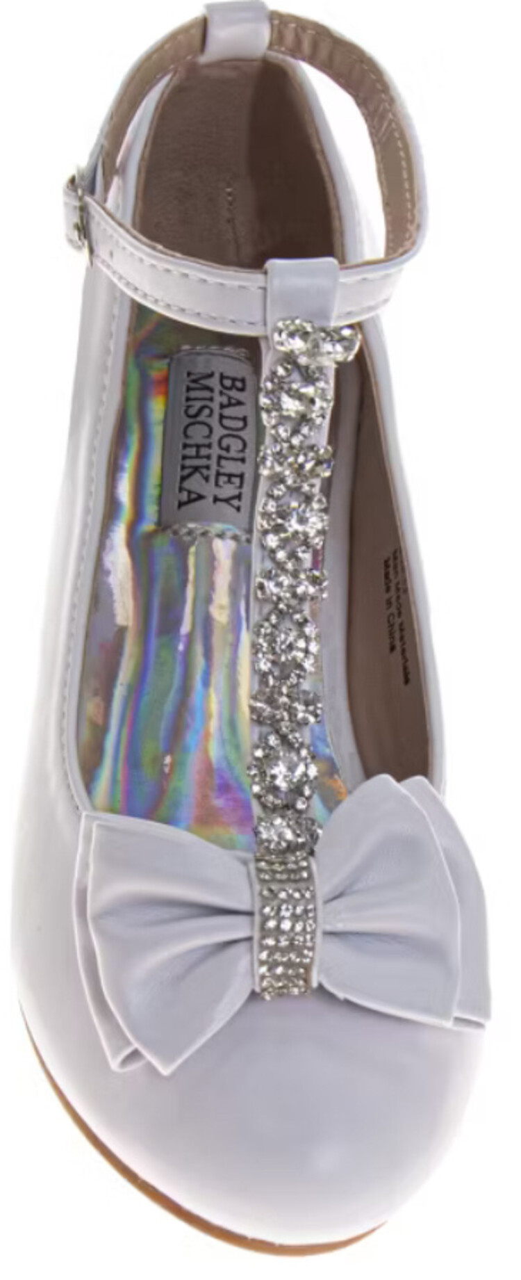 Badgley Mischka Badgley Mischka Girl’s BM96033 White