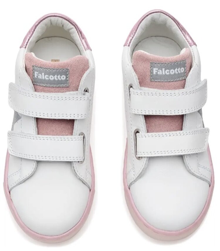 Falcotto Falcotto Toddler Girl's White/Pink Salazar