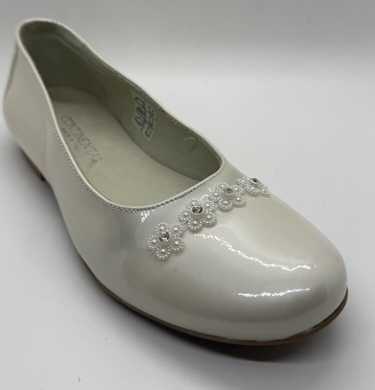 La Nuova California La Nuova California CN502 Girl’s Beige Dress Shoe