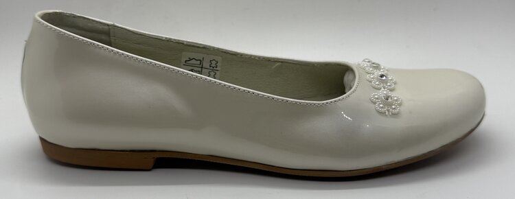 La Nuova California La Nuova California CN502 Girl’s Beige Dress Shoe