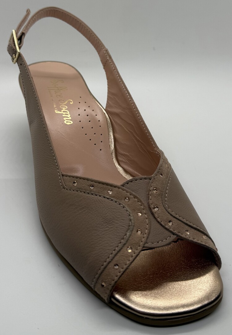 Soffice Sogno Soffice Sogno Women's E6E40G1T Nude Heel