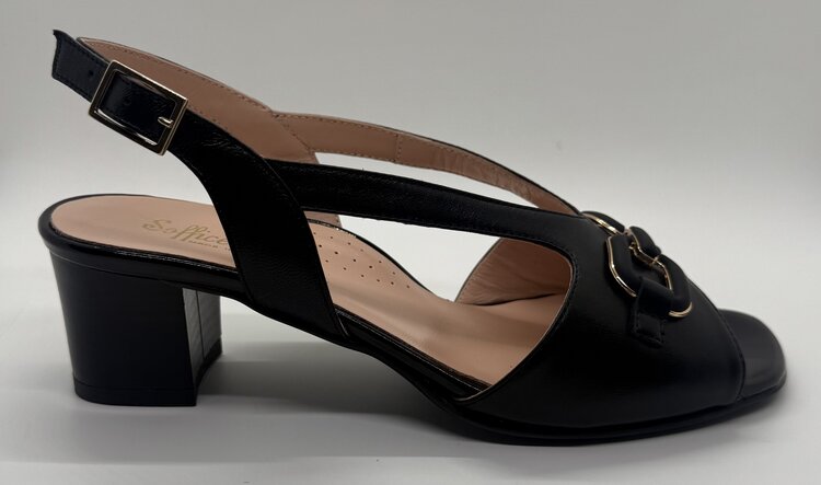 Soffice Sogno Soffice Sogno Women's E6E40G2T Black Heel