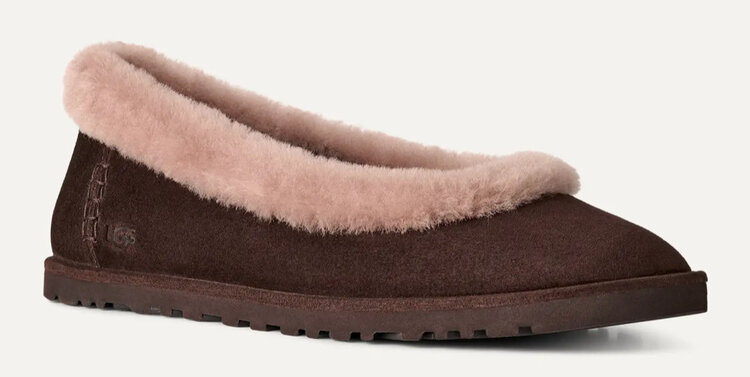 UGG UGG Women’s Dusted Cocoa Zora Ballet Flat