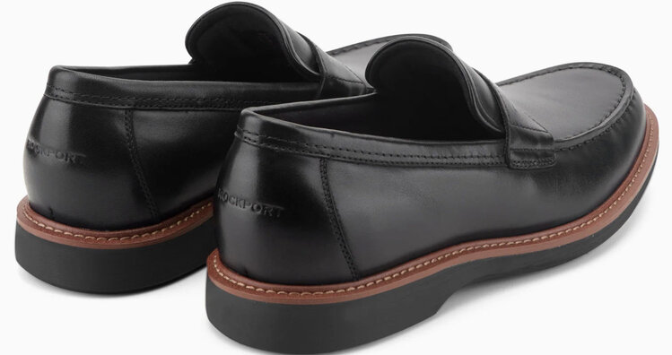 Rockport Rockport Men’s Black Ledger Penny Loafer