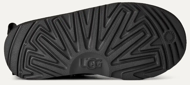 UGG Ugg Kid’s Black Ultra Mini Bailey Bow