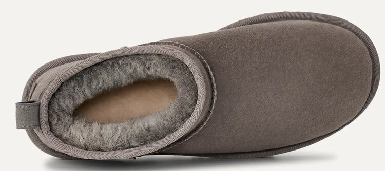 UGG UGG Women's Grey Classic Ultra Mini